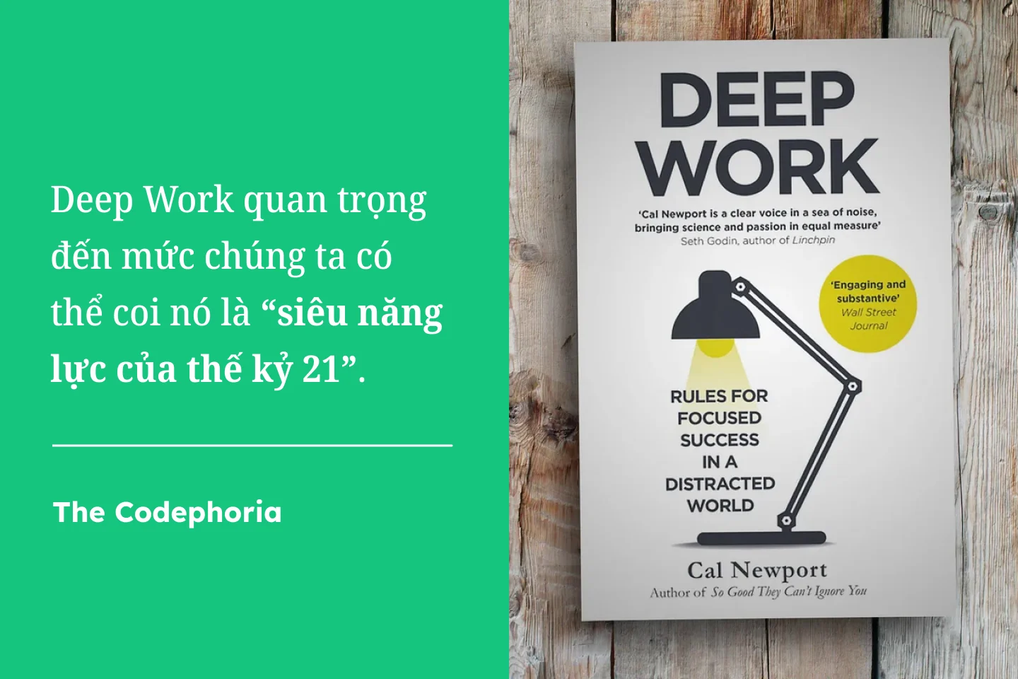 Deep Work là siêu năng lực của thế kỷ 21