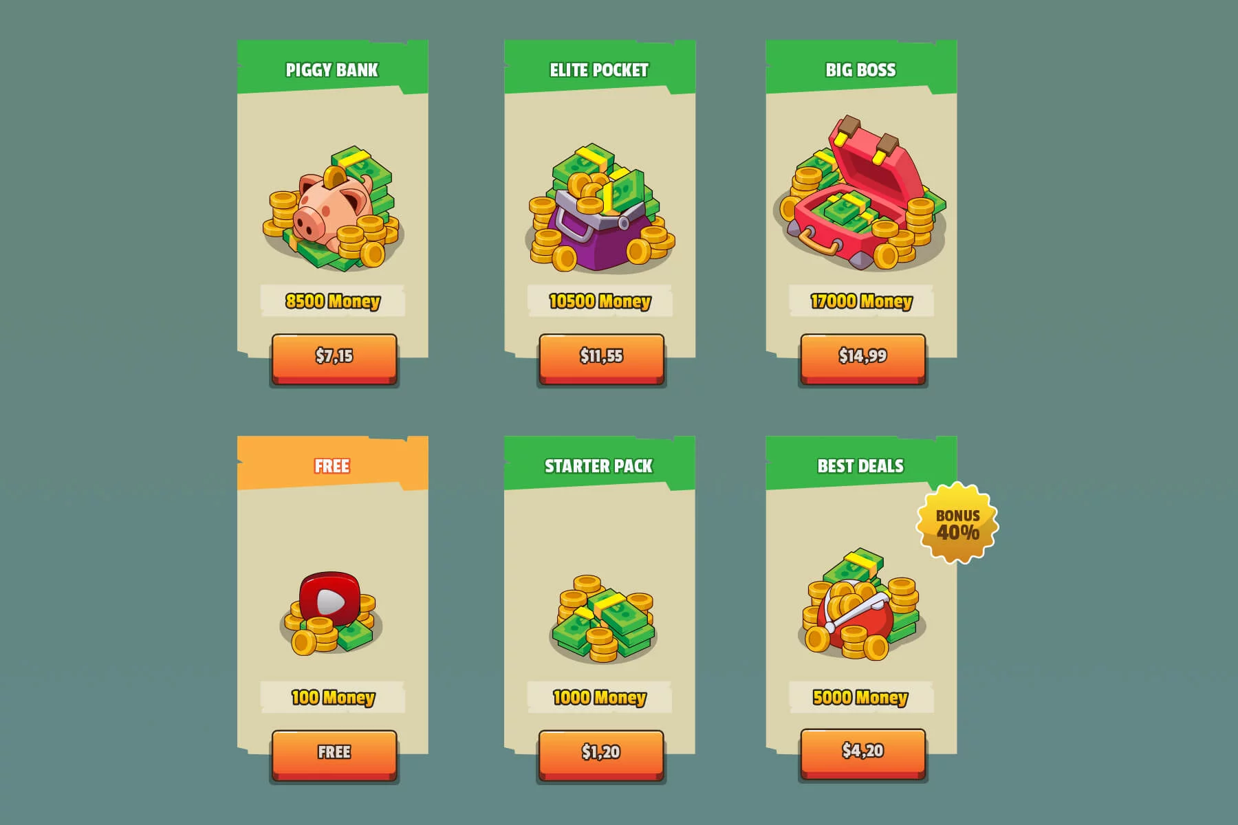 Tiền ảo trong game được mua bằng tiền thật